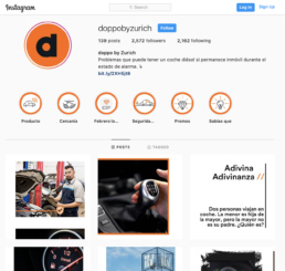 Instagram de doppo by Zurich